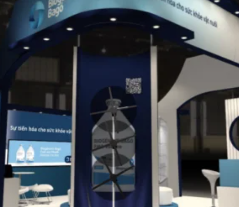 Amavet tạo dấu ấn riêng bằng Hologram tại Vietstock Expo